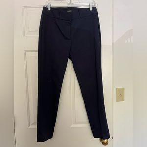 NWOT LOFT Navy Blue Julie Skinny Trousers Size 4